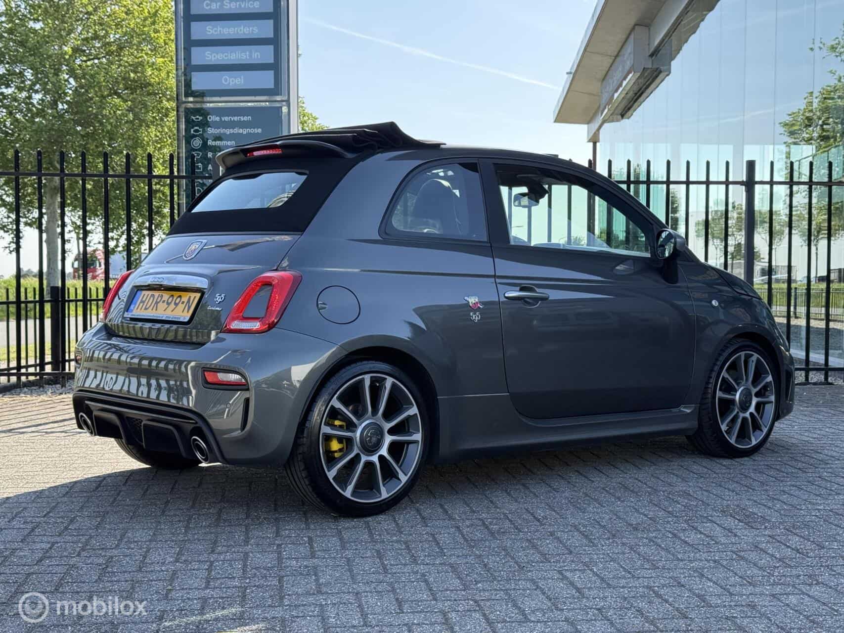 Fiat 500 1.4 T-Jet Abarth Turismo | Automaat | Cabrio | Leer