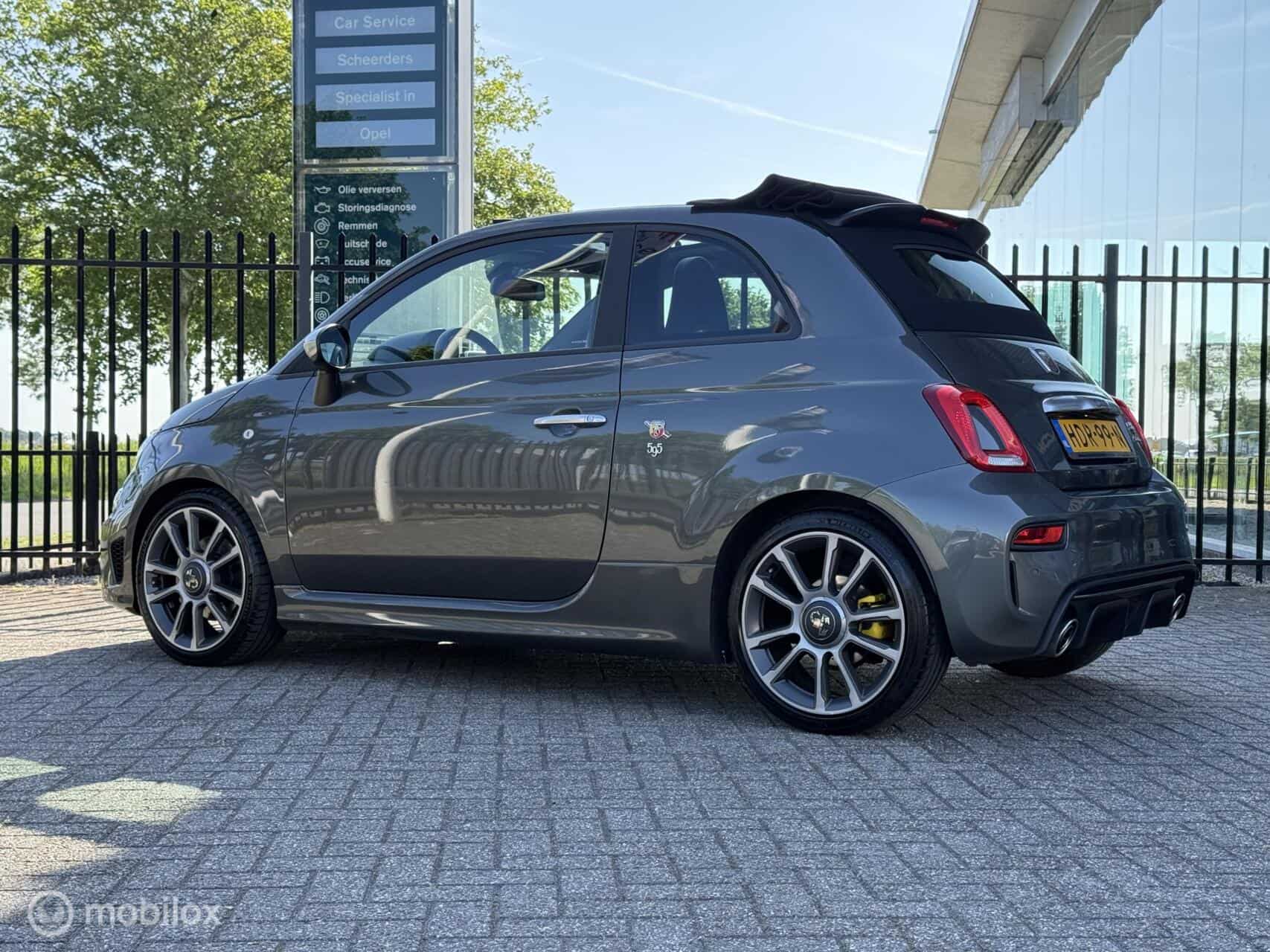 Fiat 500 1.4 T-Jet Abarth Turismo | Automaat | Cabrio | Leer