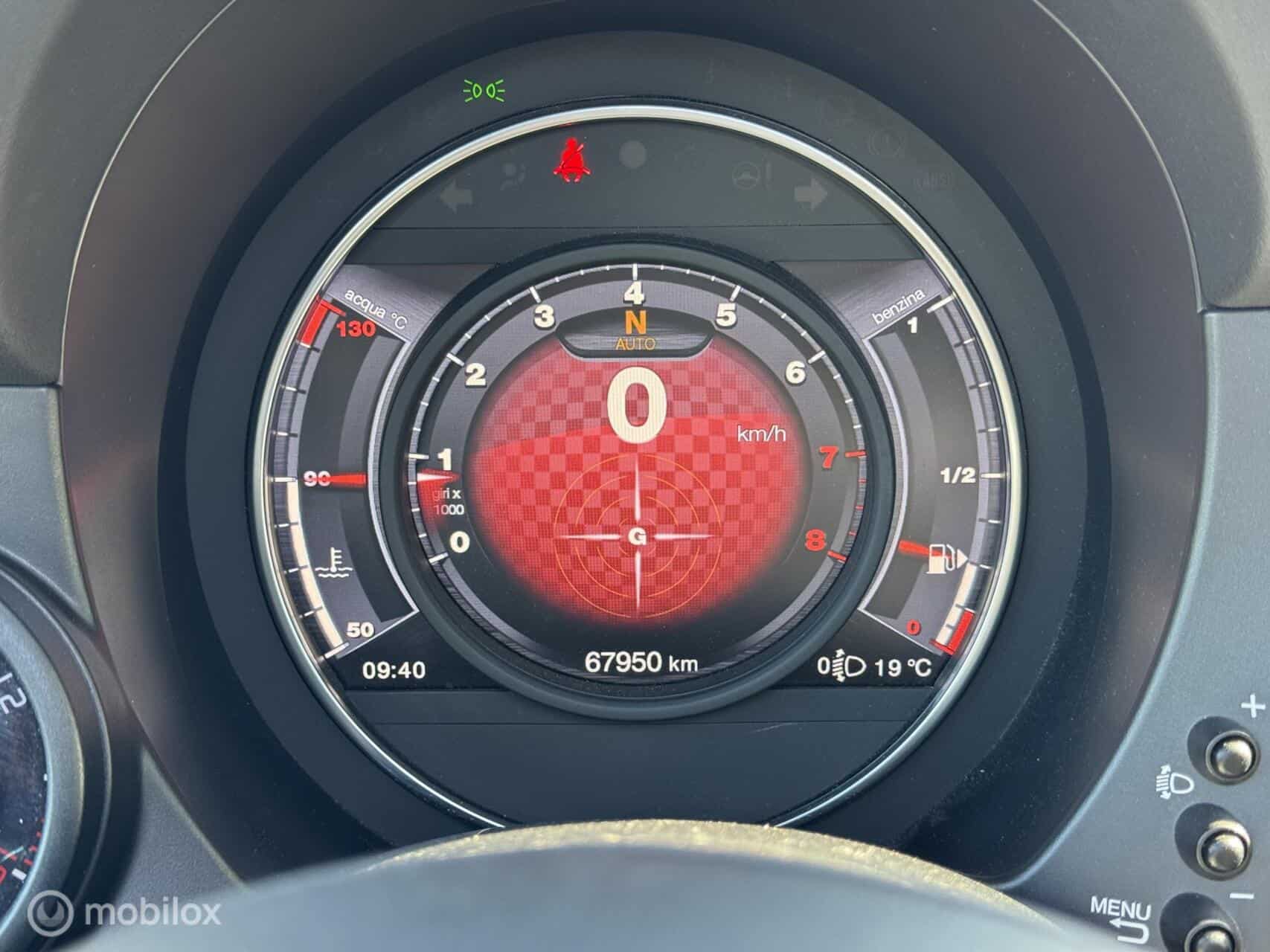 Fiat 500 1.4 T-Jet Abarth Turismo | Automaat | Cabrio | Leer