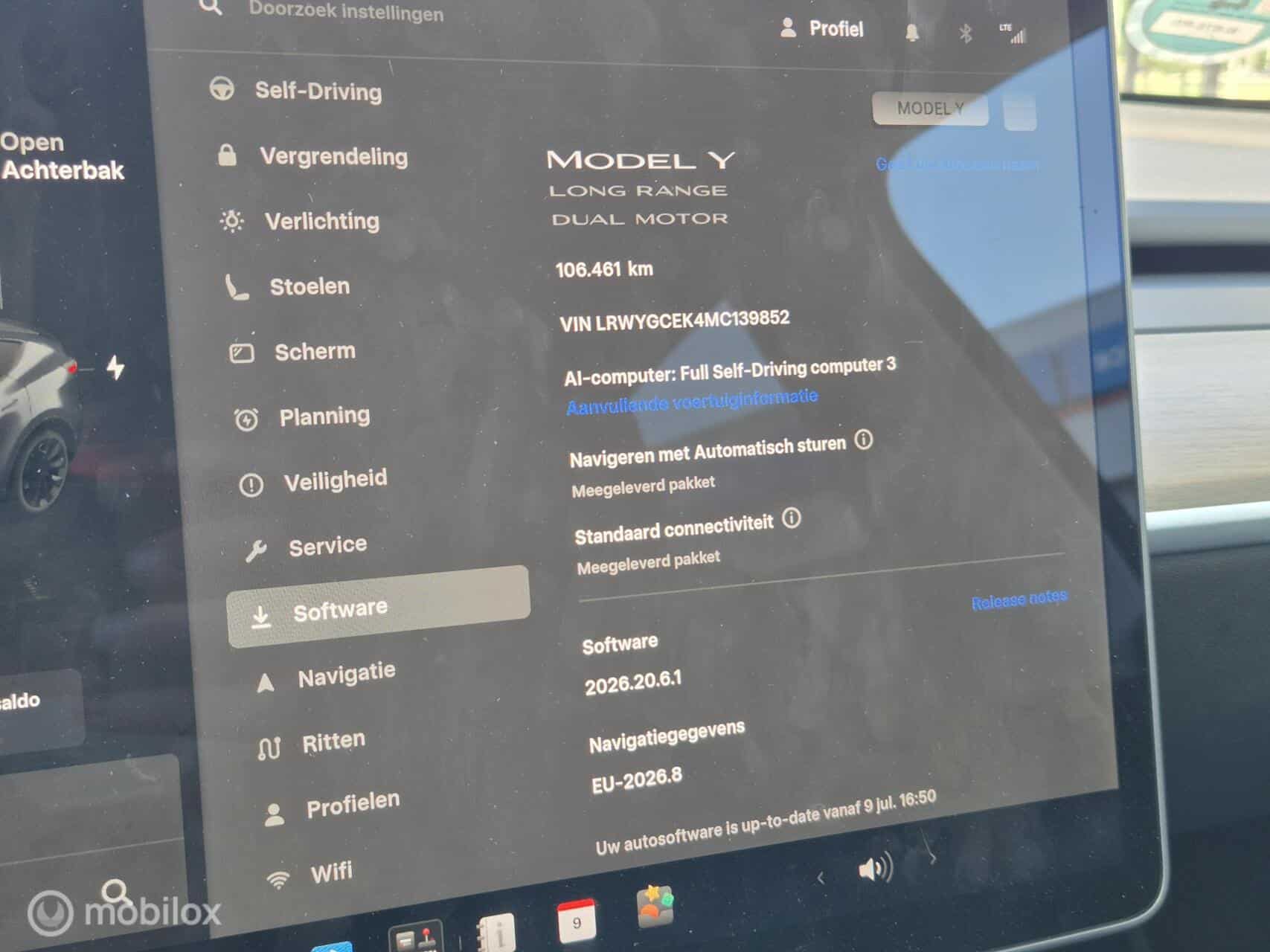 Tesla Model Y Long Range AWD 75 kWh SoH 92%