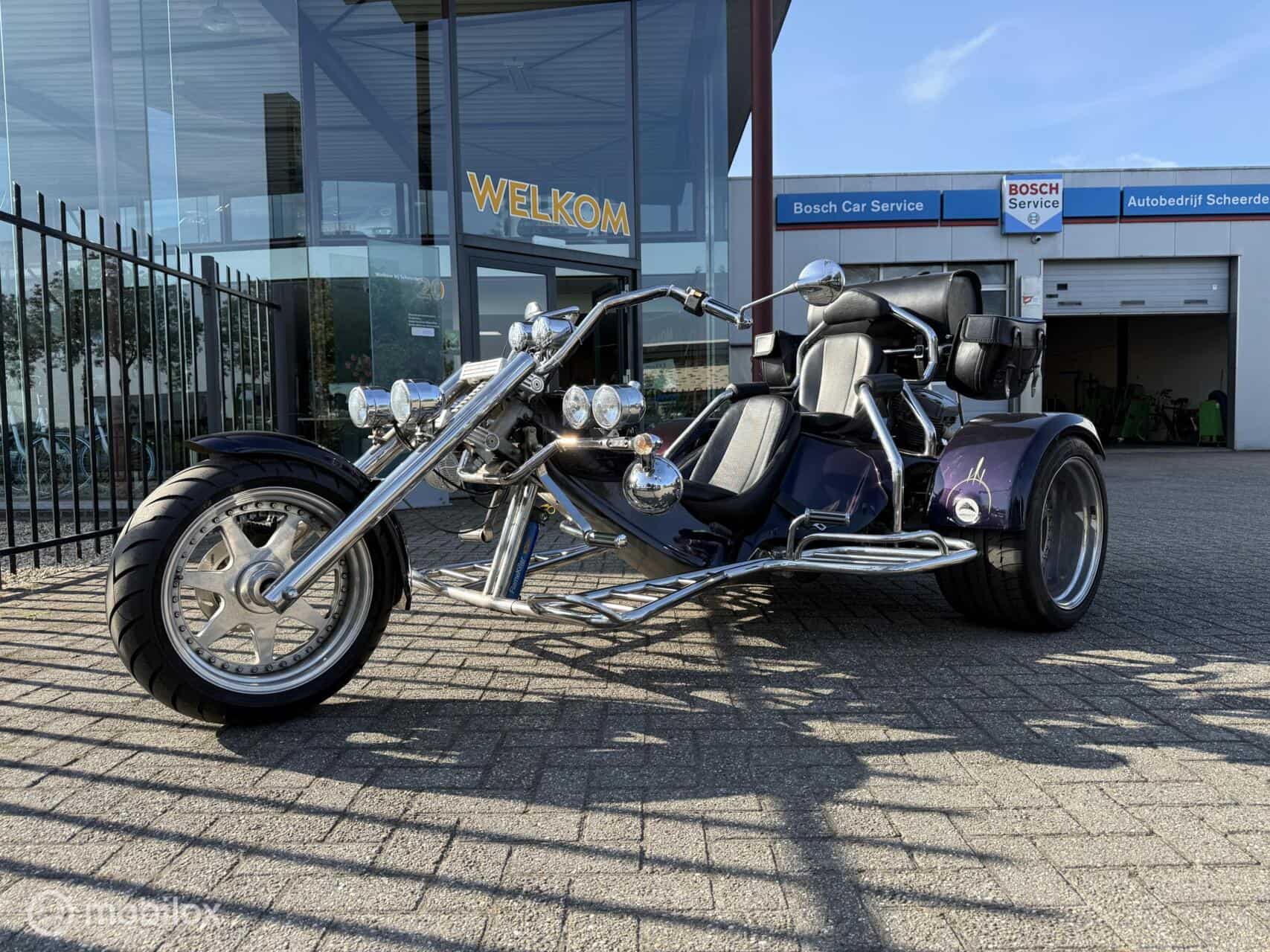 Rewaco FX6 V-Twin Harley Trike | Alarm | Schijven achter