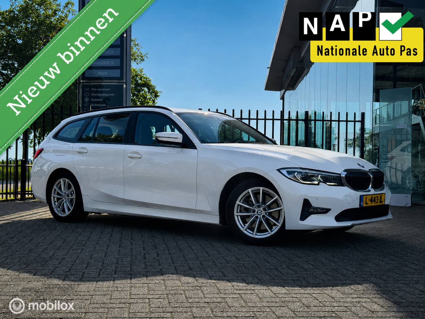 BMW 3-serie Touring 320e 1ste Eig | Leer | Stoelverwarming