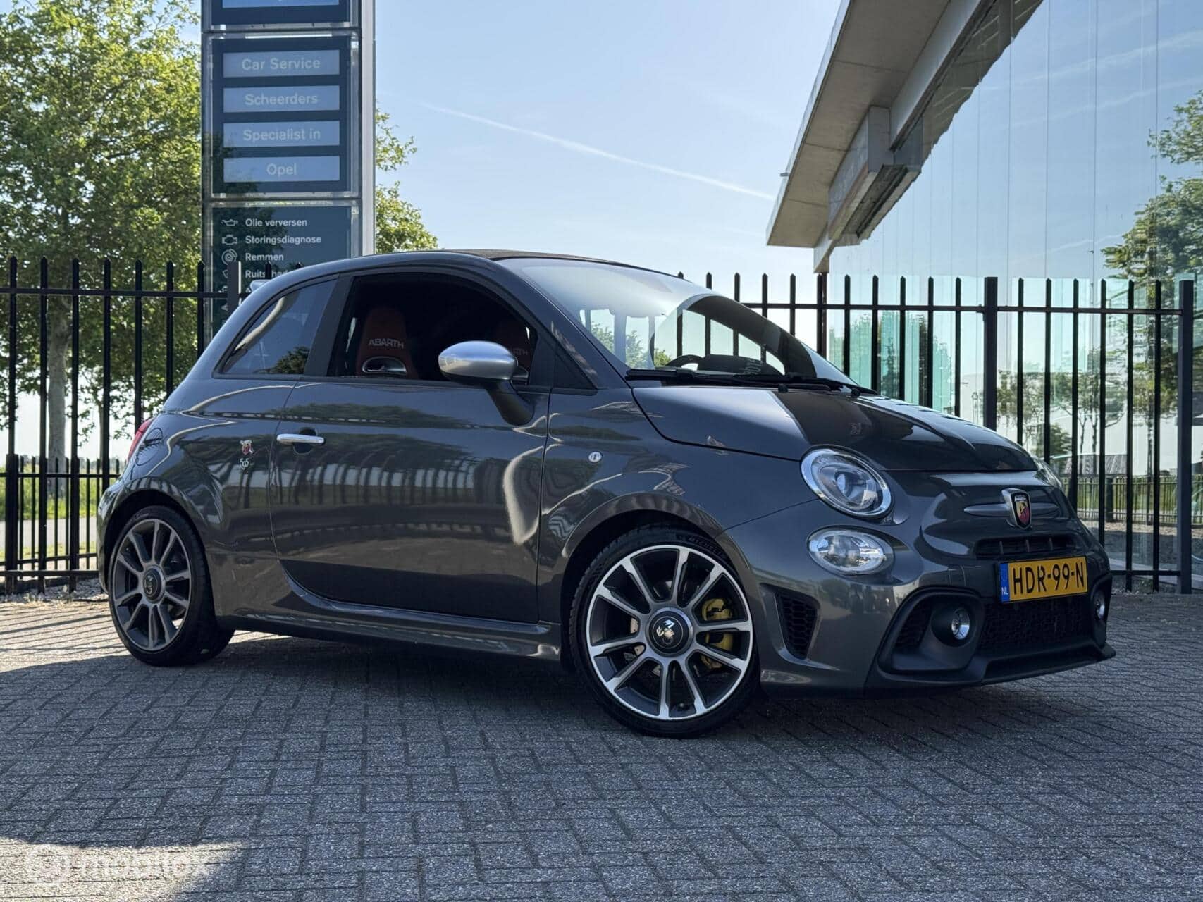 Fiat 500 1.4 T-Jet Abarth Turismo | Automaat | Cabrio | Leer