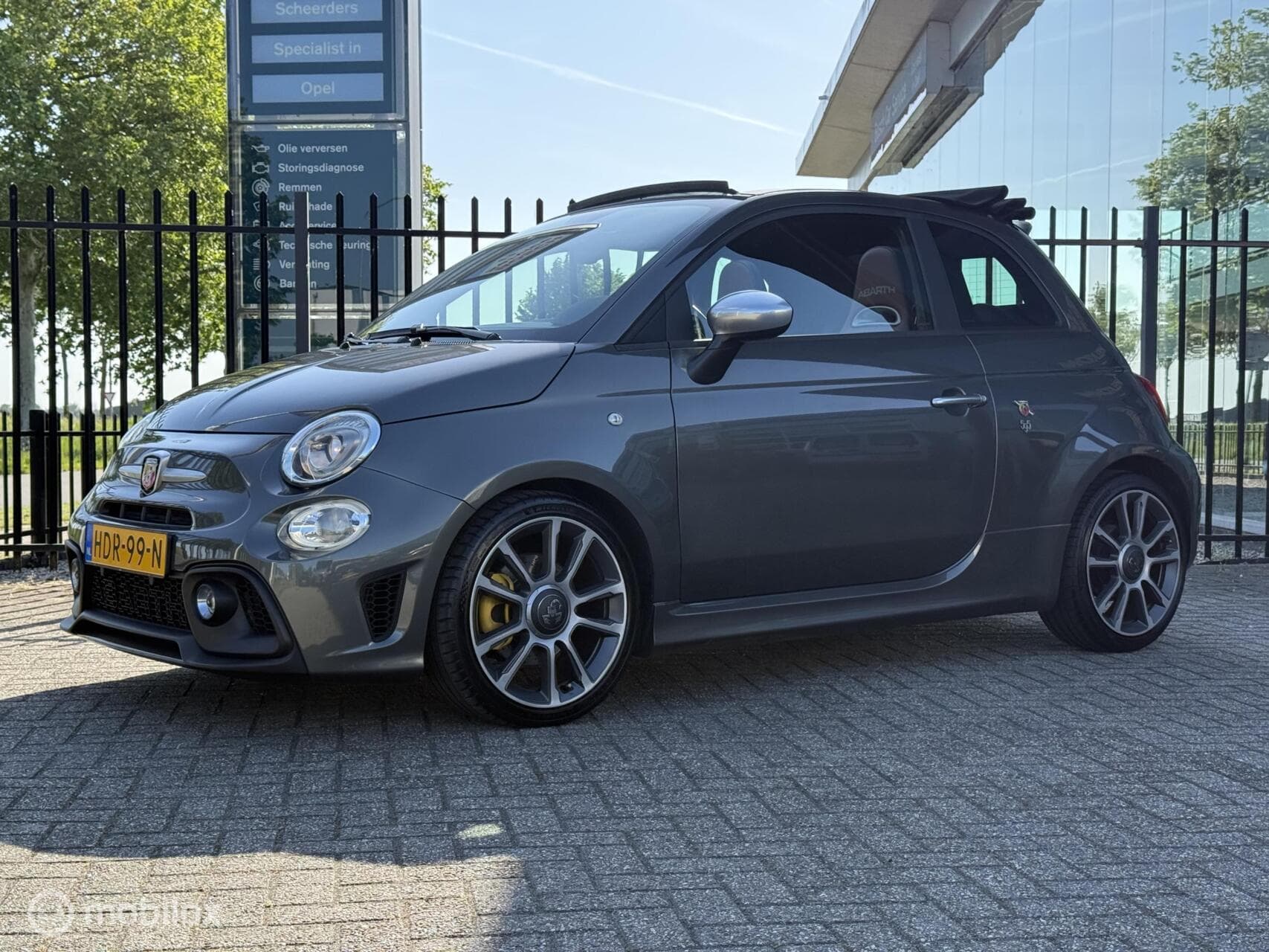 Fiat 500 1.4 T-Jet Abarth Turismo | Automaat | Cabrio | Leer
