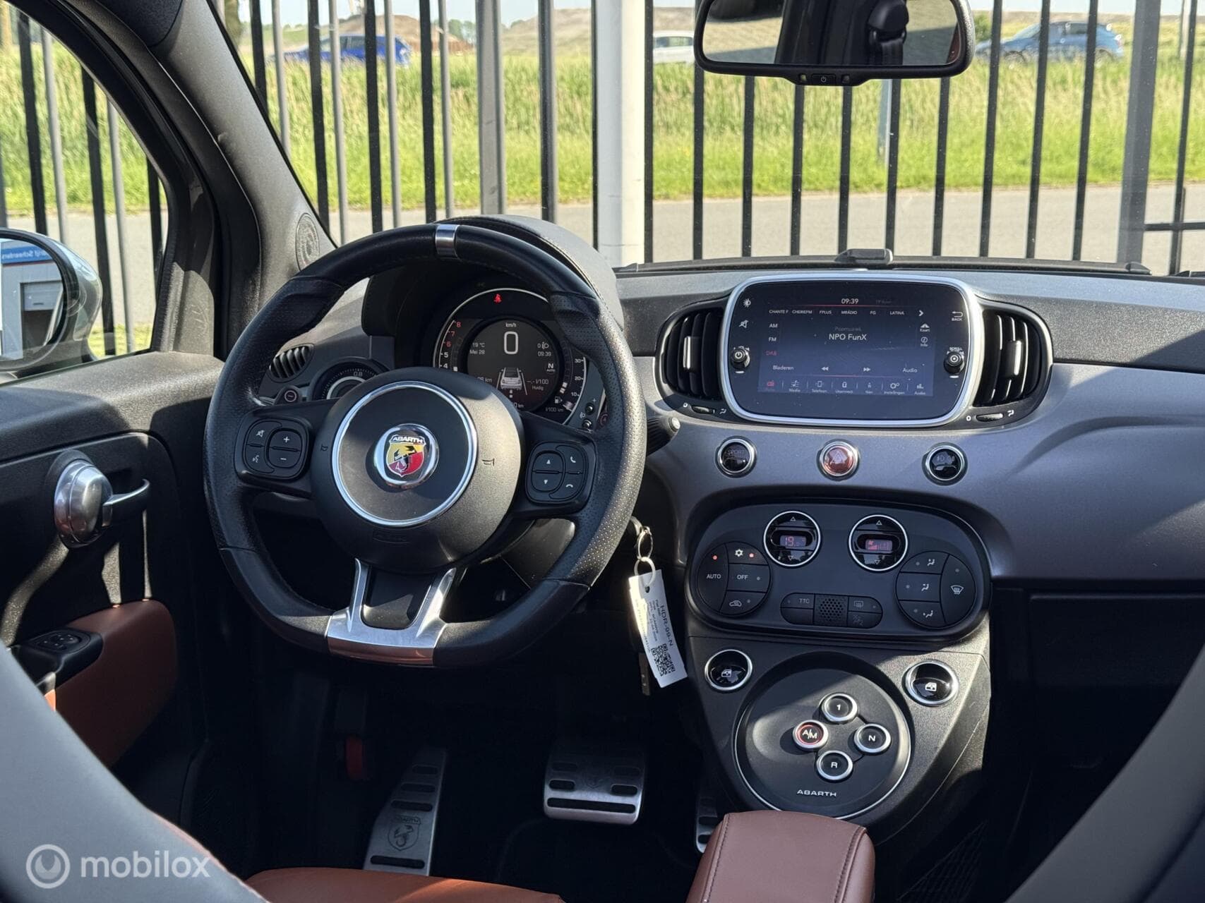 Fiat 500 1.4 T-Jet Abarth Turismo | Automaat | Cabrio | Leer
