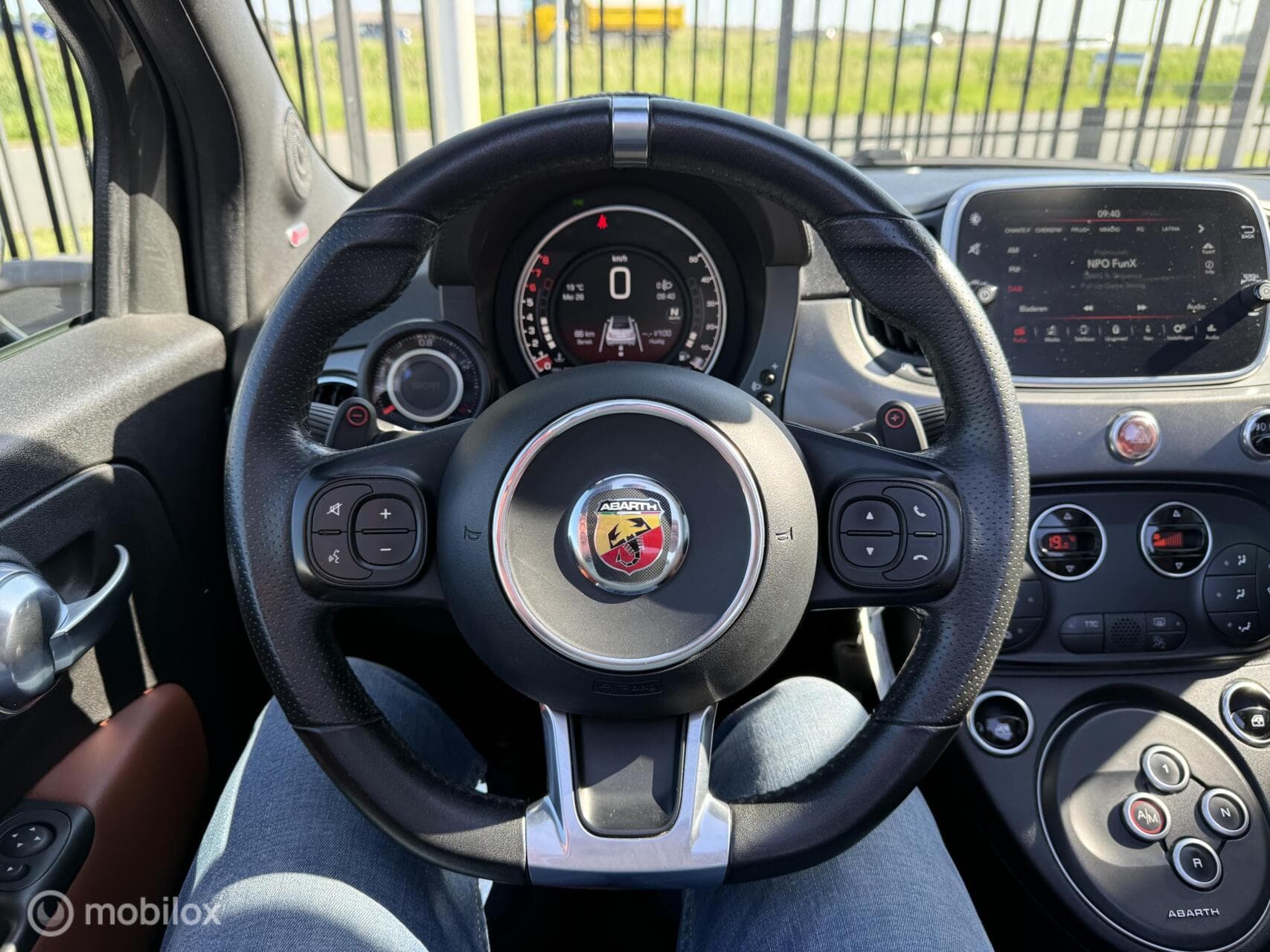 Fiat 500 1.4 T-Jet Abarth Turismo | Automaat | Cabrio | Leer