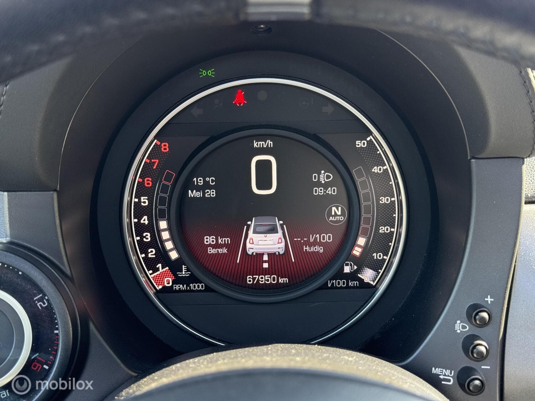 Fiat 500 1.4 T-Jet Abarth Turismo | Automaat | Cabrio | Leer