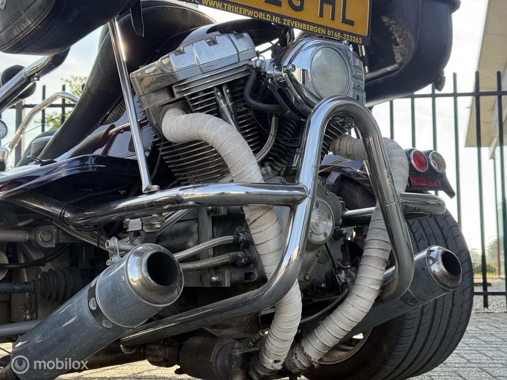 Rewaco FX6 V-Twin Harley Trike | Alarm | Schijven achter