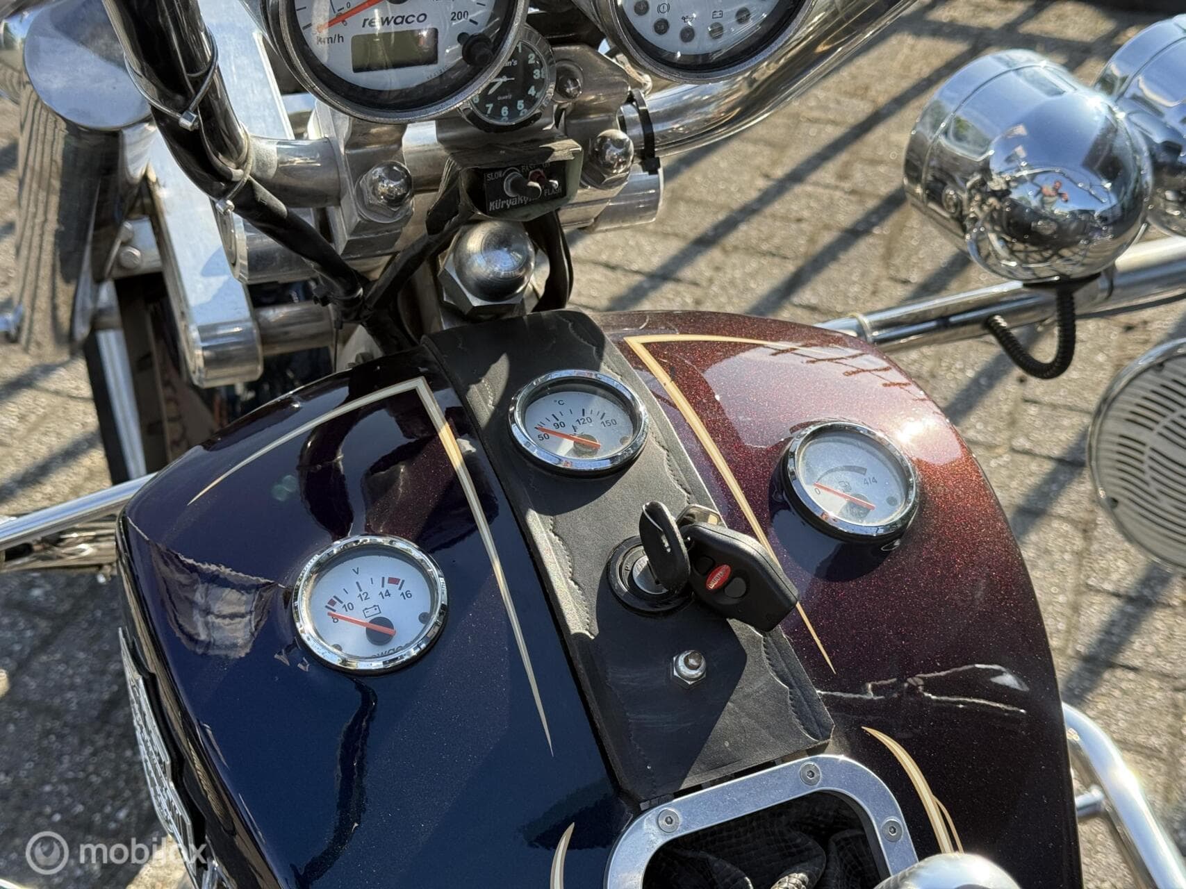 Rewaco FX6 V-Twin Harley Trike | Alarm | Schijven achter