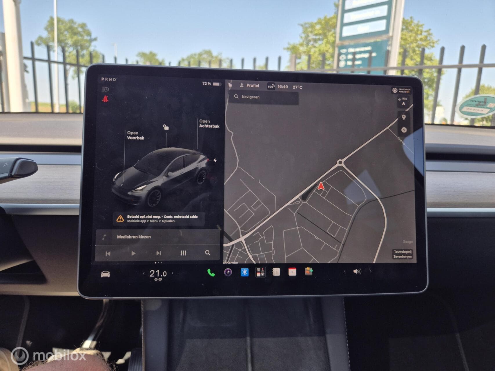 Tesla Model Y Long Range AWD 75 kWh SoH 92%